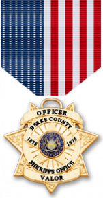 Seven point star medal MD115