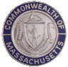 Commonwealth of Massachusetts Blue Border Insignia