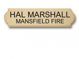 Name Plate NP500hr - 2-5/8" w x 5/8" h