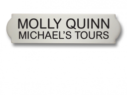 Name Plate NP600hr - 3" w x 3/4" h