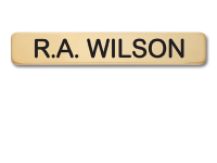 Name Plate NP200  - 2-1/4" w x 1/2" h