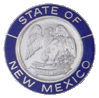 State of New Mexico Blue Border Insignia