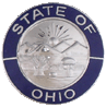 State of Ohio Blue Border Insignia