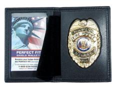 Dress Leather Badge and ID Case Style # 100-D3