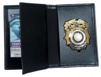 Dress Leather Book Style Case with Double ID Style 1005-A