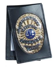 Vertical Recessed Outside Mount Case with Double ID Holder Style 115