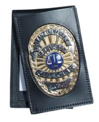 Vertical Recessed Outside Mount Case with Double ID Holder Style 115