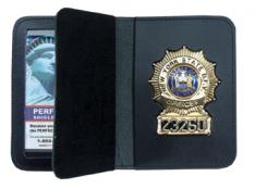 Duty Leather Book Style Case with Double ID Style 128