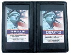 Duty Leather Book Style Case with Double ID Style 501