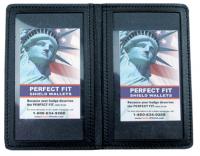 Duty Leather Double ID Case Style 100-C-ID