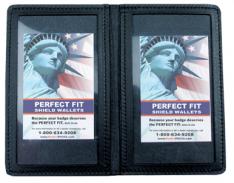 Duty Leather Double ID Case Style 100-C-ID