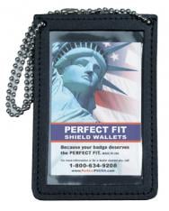 Double ID Holder for Neck with Chain Style 708