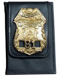 Double ID Case with Badge Flap Style # 744