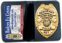 Picatinny Police Retirement Badge