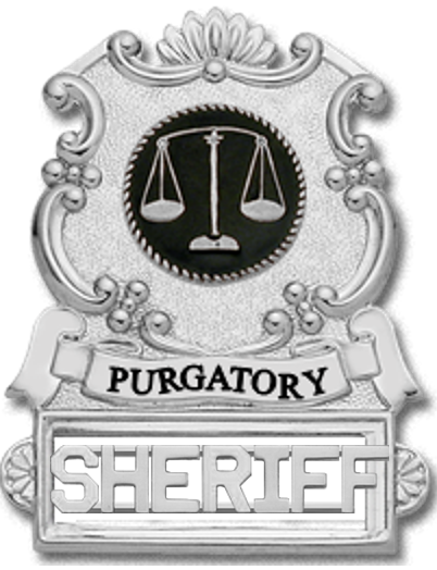 Purgatory Sheriff Replica Badge S130: Badges Ex Cetera