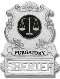 Purgatory Sheriff Replica Badge S130