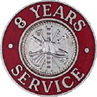 8 Year Service Award QS-10194