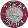 9 Year Service Award QS-10195