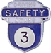 Driving Safety Award w/number engraved QS-1350