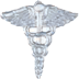 Quick Ship Caduceus Lapel Pin Style QS-997