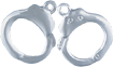 Quick Ship Handcuff Emblem Style QS-2995