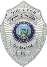 Shield badge with no eagle S115