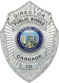 Shield badge with no eagle S115