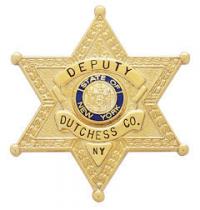 Six Point Star Ball Tipped Badge S12