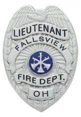 Eagle Topped Badge S18-A