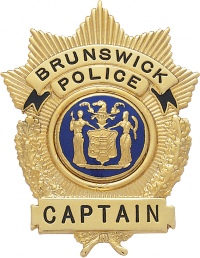 Sunburst without eagle shield badge S-225