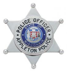 Six Point Star Ball Tipped Badge S240-A