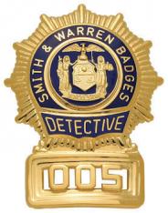 Starburst/Windmill Badge reversed lettering S24X