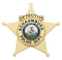 Five Point Star Ball Tipped Badge S252-B