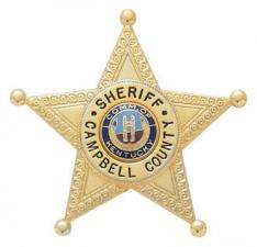 Five Point Ball Tipped Star Badge S-253