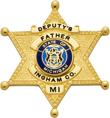 Badge Express 6 point star badge S-259