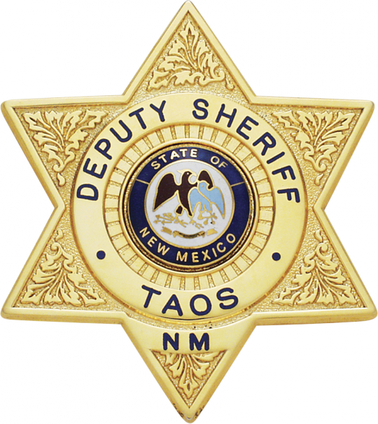Six Point Star Badge S325: Badges Ex Cetera