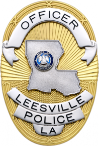 Oval badge with State of Louisiana S36LA