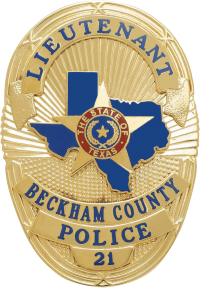 Oval badge with State of Texas S36TX2