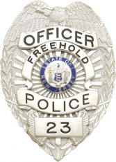 Eagle Topped Badge S536A