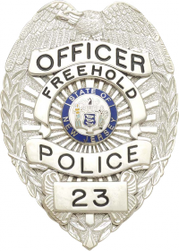 Eagle Topped Badge S536A