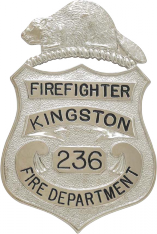 Beaver topped badge S537