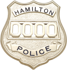 Shield badge with no eagle S542