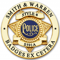 Smith & Warren 7 point star badge in circle