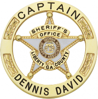 Georgia Sheriff's Association 5 Point Star Badge S617