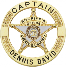 Georgia Sheriff's Association 5 Point Star Badge S617