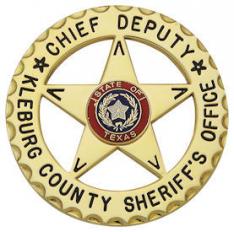 Five Point Star Badge on Round Disk S620