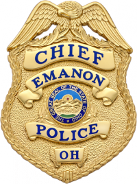 Eagle topped badge Style # S657