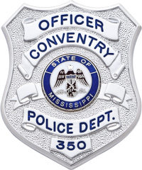 Shield badge with no eagle S661EO