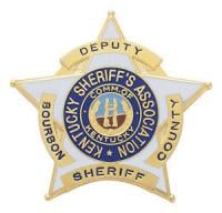 Kentucky Sheriff's Association 5 Point Ball Tipped Star # S-85