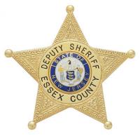 Five Point Star Ball Tipped Badge S86